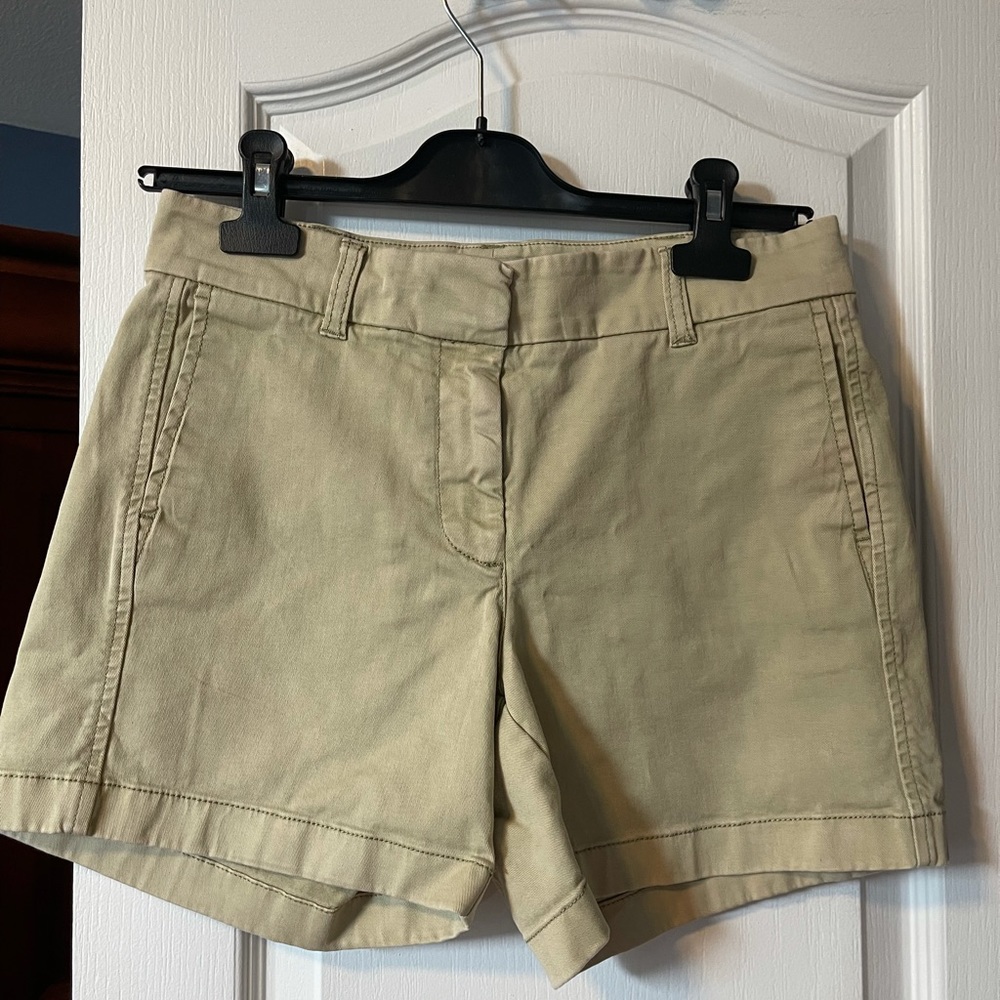 JCrew Classic Beige Chino Shorts